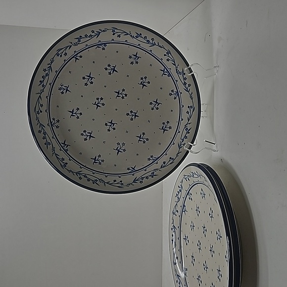 VINTAGE Sango Provence 260 Boquet Blue Dinner Plate BEAUTIFUL - Picture 1 of 4